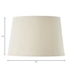 Dunelm Clara 35cm Tapered Lamp Shade 11 Dunelm Clara 35cm Tapered Lamp Shade -Lighting Heaven 30799254 alt04