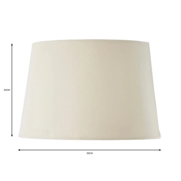 Dunelm Clara 35cm Tapered Lamp Shade 7 Dunelm Clara 35cm Tapered Lamp Shade - Image 5