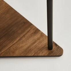 Dunelm Fulton Corner Shelved Floor Lamp Rustic Pine -Lighting Heaven 30802424 alt02