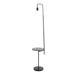 Dunelm Aubrey Exposed Bulb Floor Lamp With Table Black 12 Dunelm Aubrey Exposed Bulb Floor Lamp With Table Black -Lighting Heaven 30802433 alt04