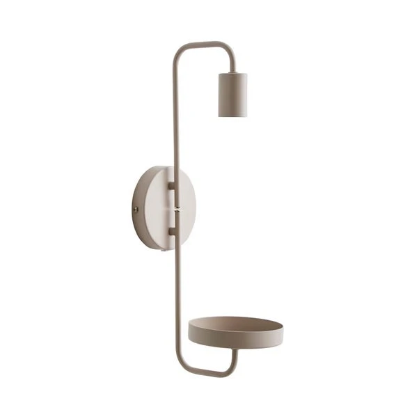Dunelm Aubrey Exposed Bulb Shelf Wall Light 7 Dunelm Aubrey Exposed Bulb Shelf Wall Light - Image 5