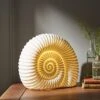 Natural History Museum Porcelain Ammonite Lamp 2 Natural History Museum Porcelain Ammonite Lamp -Lighting Heaven 30803328
