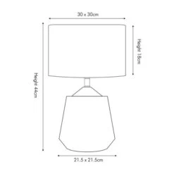 Pacific Lifestyle Artemis Small Table Lamp -Lighting Heaven 30803531 alt04