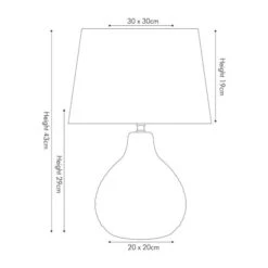 Pacific Lifestyle Rhea Table Lamp -Lighting Heaven 30803542 alt04