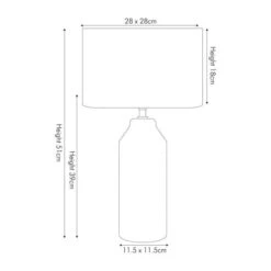 Pacific Lifestyle Bethan Table Lamp -Lighting Heaven 30803547 alt04