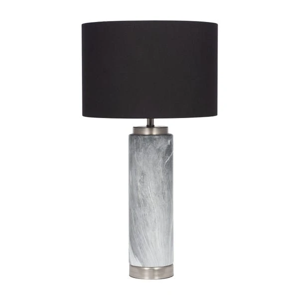 Pacific Lifestyle Carrara Grey Tall Table Lamp 4 Pacific Lifestyle Carrara Grey Tall Table Lamp - Image 2