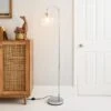 Dunelm Palazzo Clear Floor Lamp -Lighting Heaven 30808800