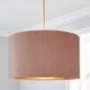 Dunelm Clara 38cm Drum Shade -Lighting Heaven 30808806