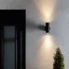 Vogue Lighting Alonzo Outdoor 2 Light Wall Light 1 Vogue Lighting Alonzo Outdoor 2 Light Wall Light -Lighting Heaven 30817362 alt01