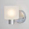 Dunelm Erin Frosted Wall Light