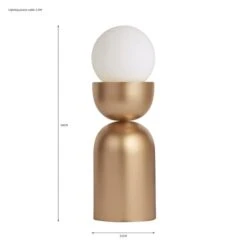 Dunelm Lunebar Touch Table Lamp -Lighting Heaven 30818434 alt07