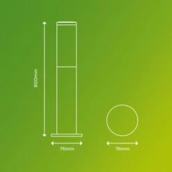 Philips Uthrecht Integrated LED Outdoor Post Light -Lighting Heaven 30838314 alt02