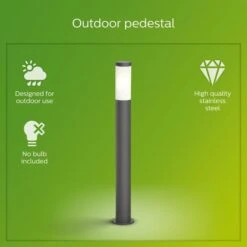 Philips Uthrecht Integrated LED Outdoor Post Light -Lighting Heaven 30838314 alt03