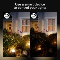 Philips HUE Fuzo Smart Integrated LED Outdoor Pedestal Light -Lighting Heaven 30838347 alt05